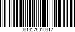 Código de barras (EAN, GTIN, SKU, ISBN): '0818279010817'
