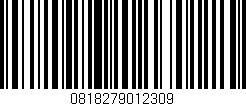 Código de barras (EAN, GTIN, SKU, ISBN): '0818279012309'