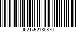 Código de barras (EAN, GTIN, SKU, ISBN): '0821452168670'