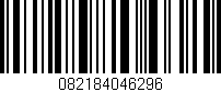 Código de barras (EAN, GTIN, SKU, ISBN): '082184046296'
