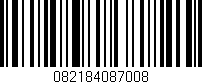 Código de barras (EAN, GTIN, SKU, ISBN): '082184087008'