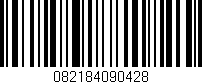 Código de barras (EAN, GTIN, SKU, ISBN): '082184090428'