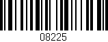 Código de barras (EAN, GTIN, SKU, ISBN): '08225'