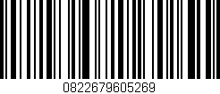 Código de barras (EAN, GTIN, SKU, ISBN): '0822679605269'