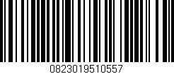 Código de barras (EAN, GTIN, SKU, ISBN): '0823019510557'