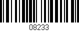 Código de barras (EAN, GTIN, SKU, ISBN): '08233'