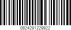 Código de barras (EAN, GTIN, SKU, ISBN): '0824291229922'