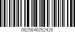 Código de barras (EAN, GTIN, SKU, ISBN): '0825646252428'