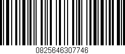 Código de barras (EAN, GTIN, SKU, ISBN): '0825646307746'