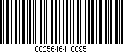 Código de barras (EAN, GTIN, SKU, ISBN): '0825646410095'