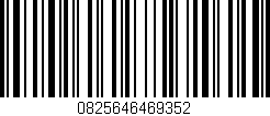 Código de barras (EAN, GTIN, SKU, ISBN): '0825646469352'