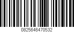 Código de barras (EAN, GTIN, SKU, ISBN): '0825646470532'