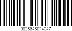Código de barras (EAN, GTIN, SKU, ISBN): '0825646874347'