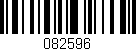 Código de barras (EAN, GTIN, SKU, ISBN): '082596'