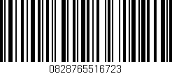 Código de barras (EAN, GTIN, SKU, ISBN): '0828765516723'
