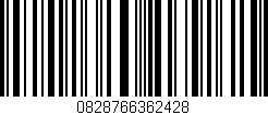 Código de barras (EAN, GTIN, SKU, ISBN): '0828766362428'