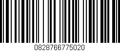 Código de barras (EAN, GTIN, SKU, ISBN): '0828766775020'