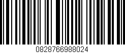Código de barras (EAN, GTIN, SKU, ISBN): '0828766988024'