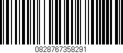 Código de barras (EAN, GTIN, SKU, ISBN): '0828767358291'