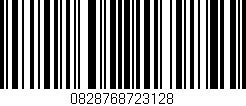 Código de barras (EAN, GTIN, SKU, ISBN): '0828768723128'