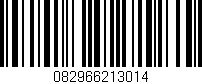 Código de barras (EAN, GTIN, SKU, ISBN): '082966213014'
