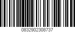 Código de barras (EAN, GTIN, SKU, ISBN): '0832902308737'