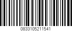 Código de barras (EAN, GTIN, SKU, ISBN): '0833105211541'