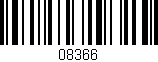Código de barras (EAN, GTIN, SKU, ISBN): '08366'