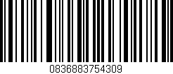 Código de barras (EAN, GTIN, SKU, ISBN): '0836883754309'