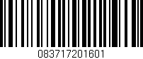 Código de barras (EAN, GTIN, SKU, ISBN): '083717201601'
