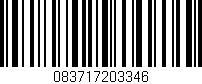 Código de barras (EAN, GTIN, SKU, ISBN): '083717203346'