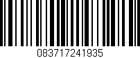 Código de barras (EAN, GTIN, SKU, ISBN): '083717241935'