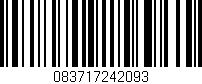 Código de barras (EAN, GTIN, SKU, ISBN): '083717242093'