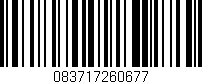 Código de barras (EAN, GTIN, SKU, ISBN): '083717260677'
