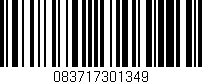 Código de barras (EAN, GTIN, SKU, ISBN): '083717301349'