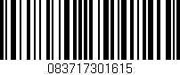 Código de barras (EAN, GTIN, SKU, ISBN): '083717301615'