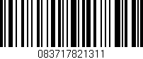 Código de barras (EAN, GTIN, SKU, ISBN): '083717821311'