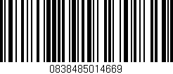 Código de barras (EAN, GTIN, SKU, ISBN): '0838485014669'