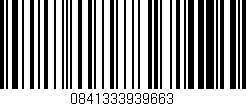 Código de barras (EAN, GTIN, SKU, ISBN): '0841333939663'