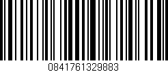 Código de barras (EAN, GTIN, SKU, ISBN): '0841761329883'