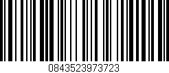 Código de barras (EAN, GTIN, SKU, ISBN): '0843523973723'