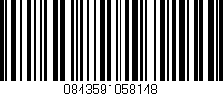 Código de barras (EAN, GTIN, SKU, ISBN): '0843591058148'