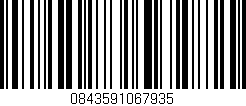 Código de barras (EAN, GTIN, SKU, ISBN): '0843591067935'