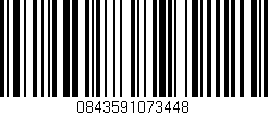 Código de barras (EAN, GTIN, SKU, ISBN): '0843591073448'