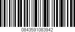 Código de barras (EAN, GTIN, SKU, ISBN): '0843591083942'