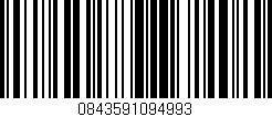 Código de barras (EAN, GTIN, SKU, ISBN): '0843591094993'