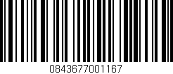 Código de barras (EAN, GTIN, SKU, ISBN): '0843677001167'