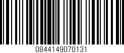Código de barras (EAN, GTIN, SKU, ISBN): '0844149070131'