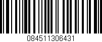 Código de barras (EAN, GTIN, SKU, ISBN): '084511306431'