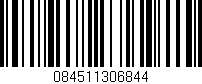Código de barras (EAN, GTIN, SKU, ISBN): '084511306844'
